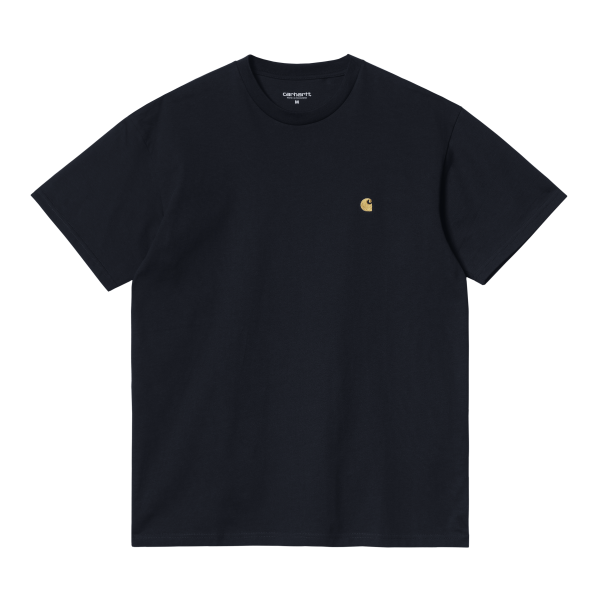 Carhartt WIP Chase T-Shirt (dark navy/gold)