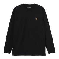 Carhartt WIP Chase Longsleeve (black/gold)