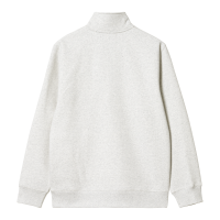 Carhartt WIP Chase Neck Zip Sweater (ash heather/gold)