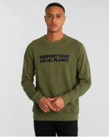 Dedicated Malmoe Bold Support Sweater (leaf green)