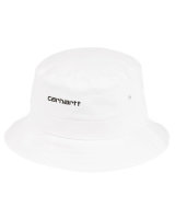Carhartt WIP Script Bucket Hat (white/black)