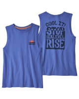 Patagonia W Stop The Rise Organic Cotton Muscle T-Shirt (float blue)