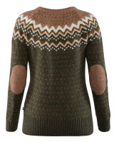 Fj&auml;llr&auml;ven W &Ouml;vik Knit Sweater (deep forest)