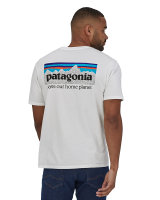 Patagonia P6 Mission Organic T-Shirt (white)