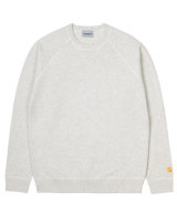 Carhartt WIP Chase Strick Sweater (ash heather/gold)