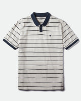Brixton Proper Polo T-Shirt (vapor/navy)