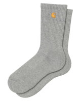 Carhartt WIP Chase Socken (dark grey heather/gold)