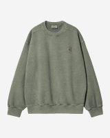 Carhartt WIP Vista Sweater (smoke green garment dyed)