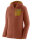 Patagonia W R1 Air Full-Zip Hoodie (burl red)