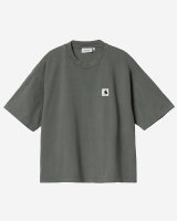 Carhartt WIP W Nelson T-Shirt (smoke green garment dyed)