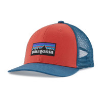 Patagonia Kids Trucker Cap (P6 Logo/sumac red)