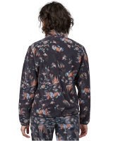 Patagonia W Lightweight Synchilla Snap-T Fleece Sweater (swirl floral/pitch blue)