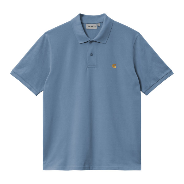 Carhartt WIP Chase Pique Polo (sorrent/gold)