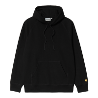 Carhartt WIP Hooded Chase Sweatshirt (black/gold) M
