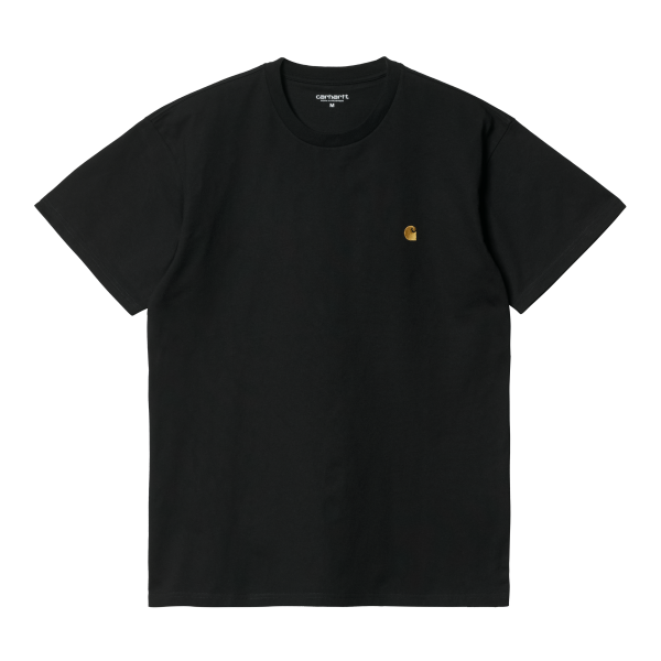 Carhartt WIP Chase T-Shirt (black/gold) L