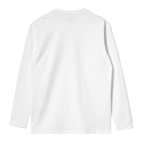 Carhartt WIP Chase Longsleeve (white/gold) L