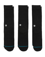 Stance Icon 3 Pack Socken (black) - M (38-42)