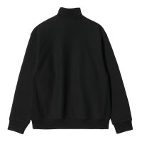 Carhartt WIP Half Zip American Script Sweatshirt (black) M