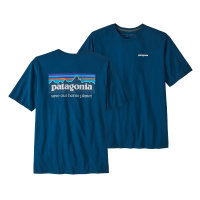 Patagonia P6 Mission Organic T-Shirt (lagom blue) - L